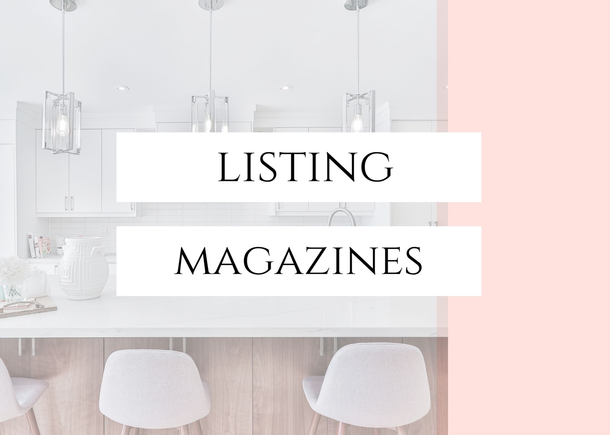 Listing magazines Button