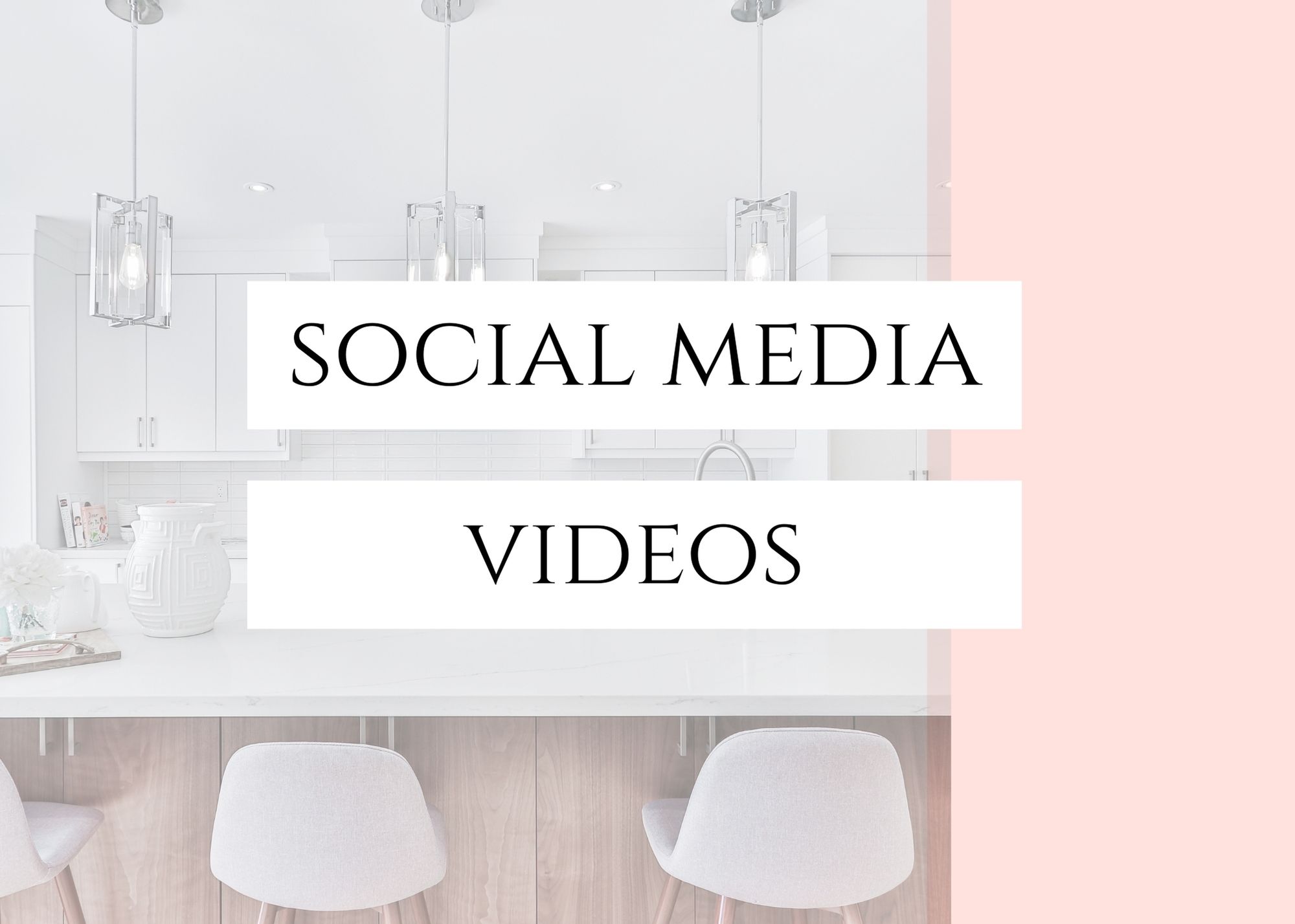 social media videos Button